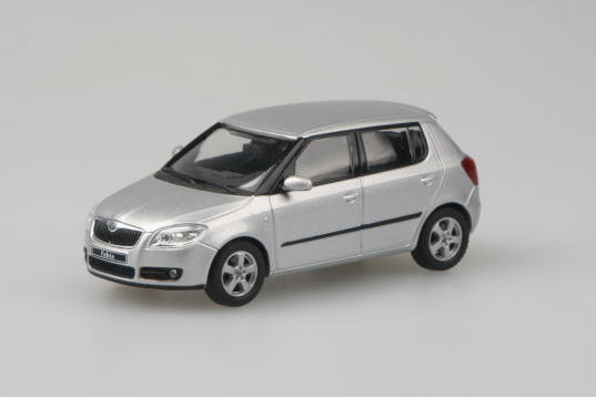 Škoda Fabia II, AB-silver Brilliant Met.